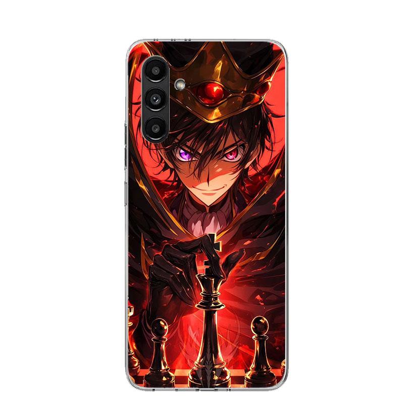 Code Geass Anime Phone Case For Samsung Galaxy A17 A16 A14 A15 A13 A57 A56 A54 A55 A53 A37 A36 A34 A35 A33 A26 A24 A25 A23 Galax