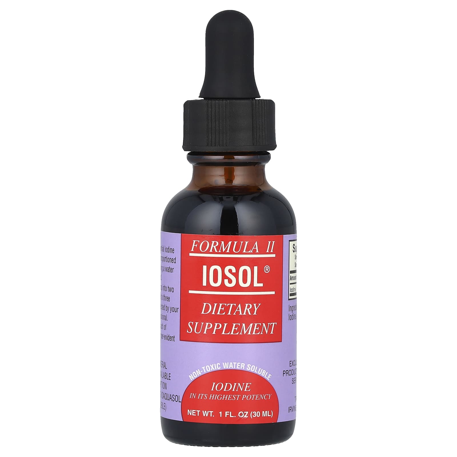 

Iosol® Formula Ii, 30 mL (1 Fl Oz) (1,830 Mcg per serving)