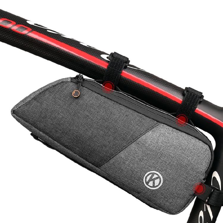 Waterproofs Road Bikes Front Frame Bag Bicycles Front Top Tube Pouches Large Capacity Bikes Triangular Bag Easy To Use