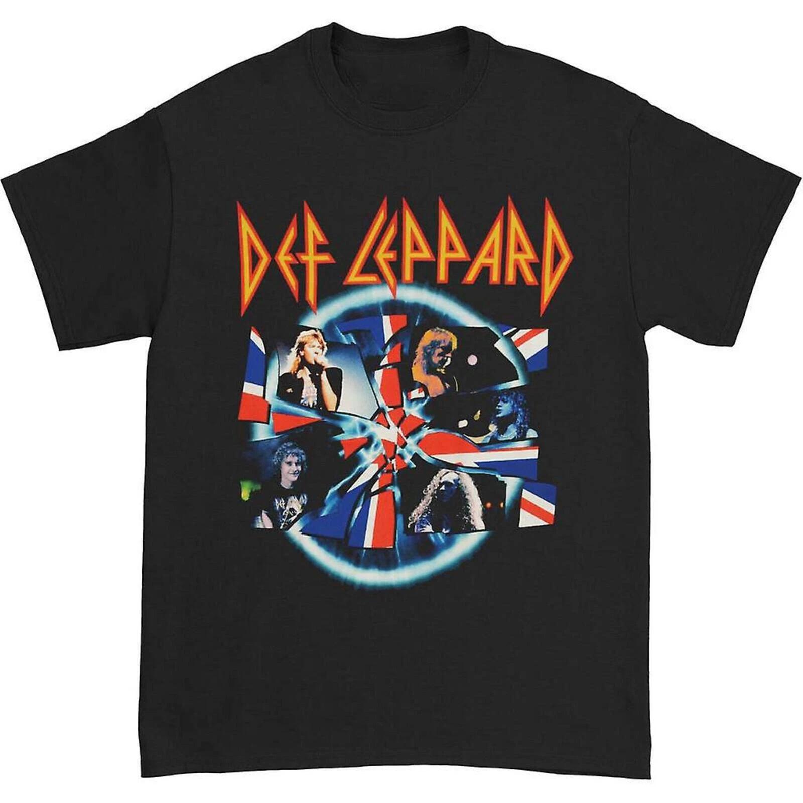 DEF LEPPARD cd lgo SHATTERED GROUP PHOTOS Official SHIRT LRG new XL