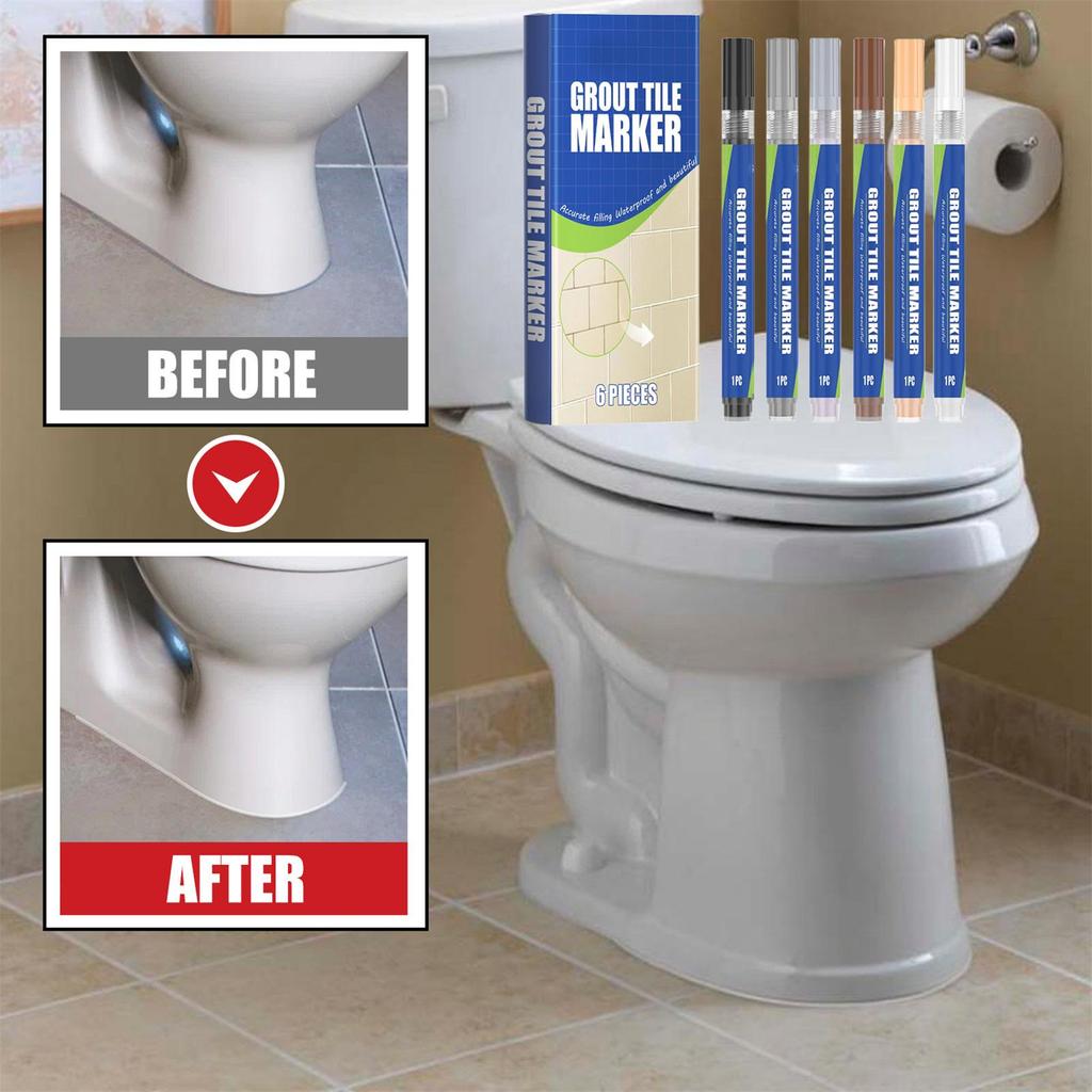 Waterproof Tile Marker Grout Pen Wall Seam for Floor Bathroom Kitchen Toilet Wall Seam Repair tile seam beautifying pen