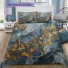 Cartoon Pattern Bedding Quilt Set Quilt Cover Pillowcase Home Decoration Birthday Gift (1 * duvet cover + 2 * pillowcase, without core)