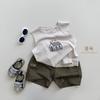 Korean-Style Lightweight Children's Workwear Shorts - Versatile Summer 2025 Five-Point Pants for Boys and Girls