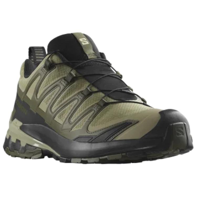 Salomon XA Pro 3D V9 GORE-TEX Dried Herb Black Men Sneakers Green Olive-Night L47270400