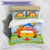 3pcs Duvet Cover Set (1*Duvet Cover + 2*Pillowcase, Without Core), Plim Plim Print Bedding Set, Bedroom Decor, All‑Season, Gift