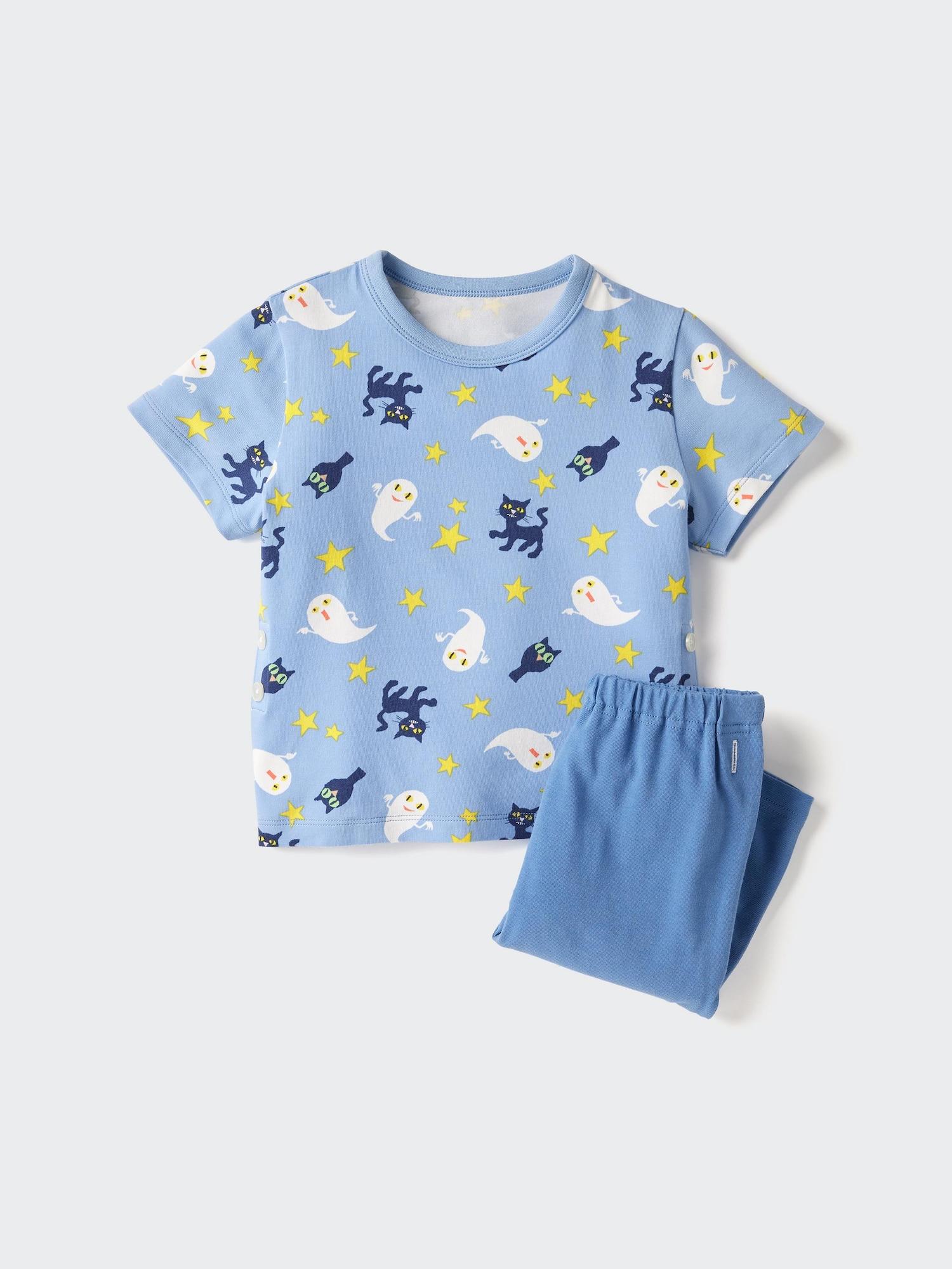 Uniqlo Япония Коллекция книжек-картинок Пижама Dry Кейко Сена 63 BLUE/80