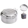 Fango 304 Stainless Steel Round Lunch Box Set