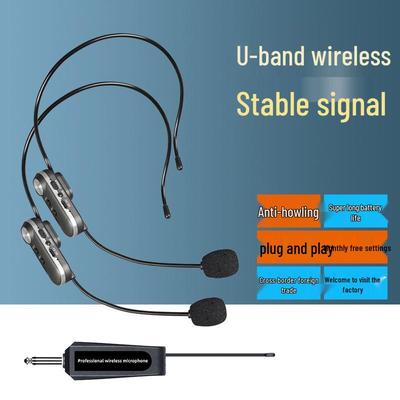 Wireless Lavalier Microphone Headset for Teachers and Lectures