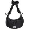 Fashionable Pleated Cloud-shaped Bag, Large Capacity Dumpling Bag, Diagonal Crossbody Bag