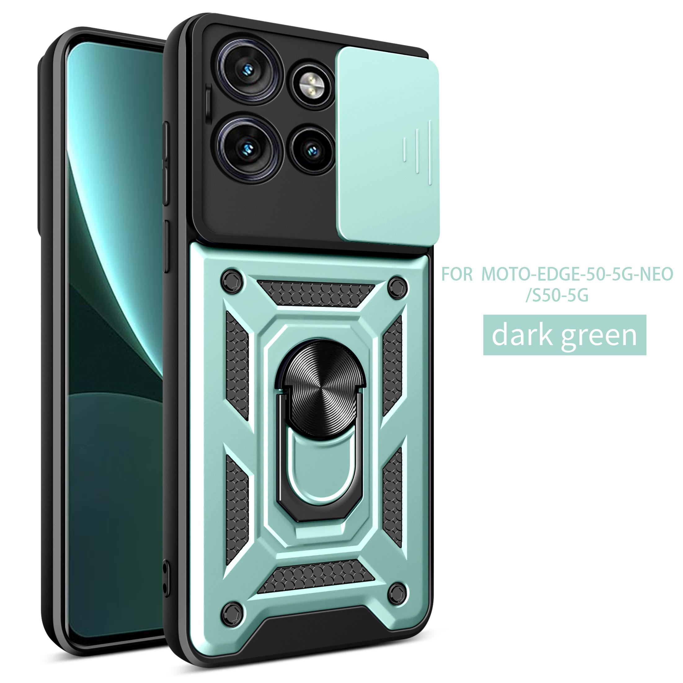

For Motorola Edge 50 Case Moto edge 50 Pro 50 Ultra 50 Neo Magnetic Ring Holder Armor Phone Case Slide Camera Protect Back Cover Motorola Edge 50 Ultra