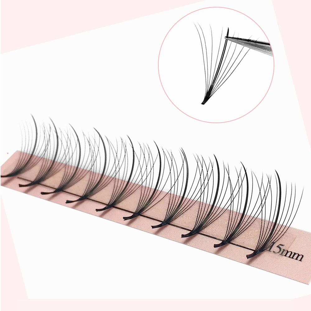 Goddess Wispy Premade Fans Pointy Base 9D/13D Russia Volume Eyelash Extension Individual Lashes Faux Mink Lash