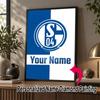 Custom Name Schalke 04 5D Diamond Painting Personalized Full Drill Diamond Art Kit Gift
