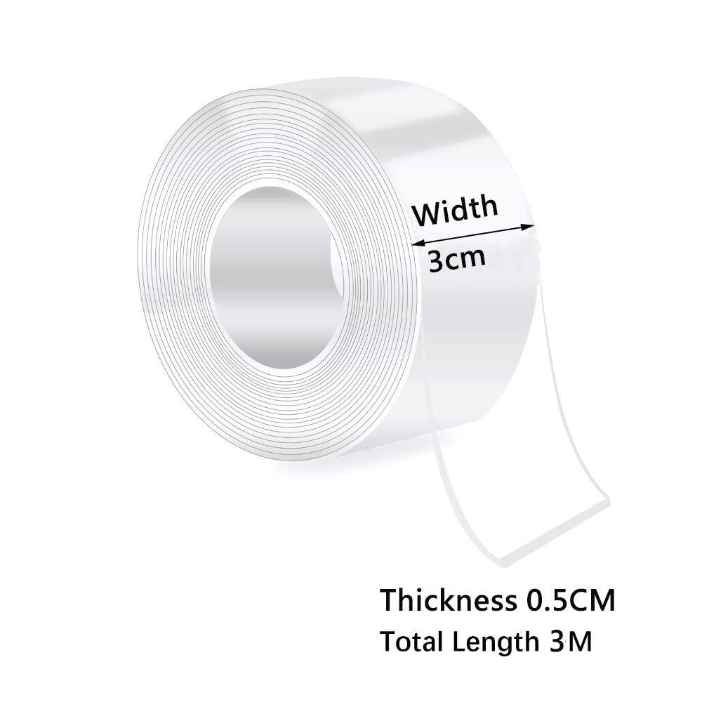Transparent Mould Proof Tape Self Adhesive Nano Tape Kitchen Sink Waterproof Sticker  Bathroom