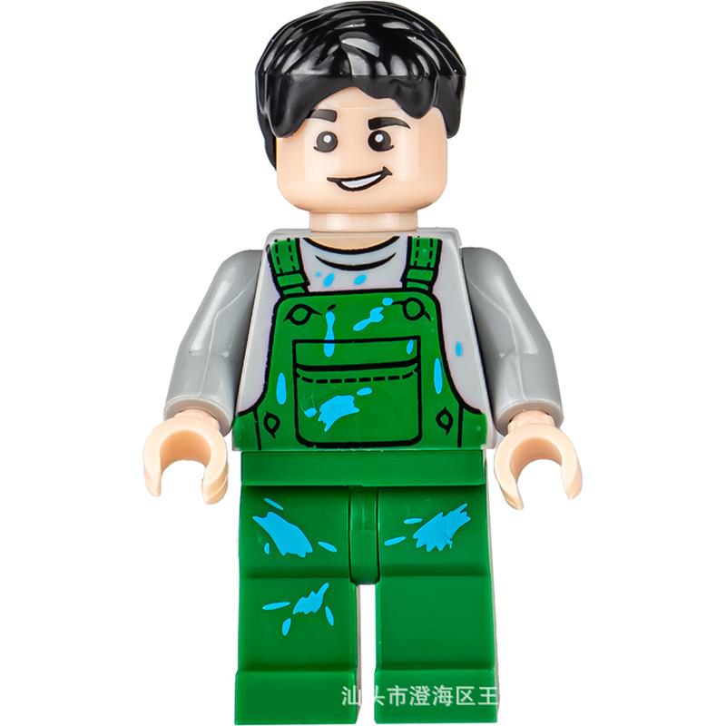 Ninja Warrior Superhero Military Doll Building Block Toy