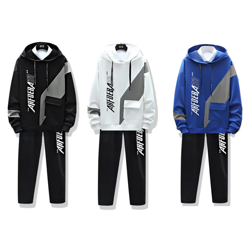 GUTHONG Sweatshirt and Hoodie Long Tracksuit for Men and Casual Training Running Size L Set, Sleeve, Fall/Winter Wear, Loungewear, Women, Wear, Wear,