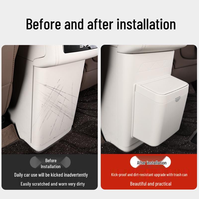 BYD Xia Refrigerator Anti-Kick Trash Can Special Storage Interior Modification Cover Plate