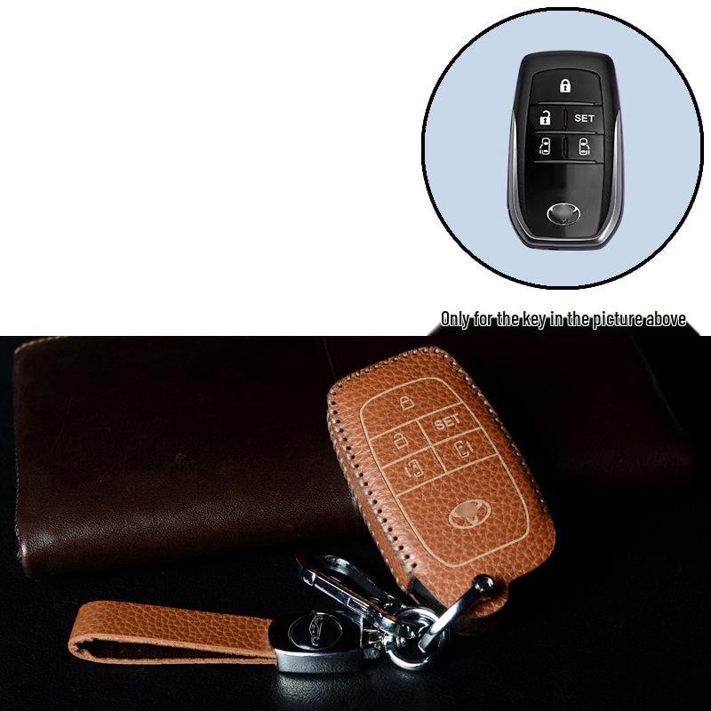 Key Case Keychain for Toyota Crown, Levin, Corolla, RAV4, C-HR, Camry, Vellfire, Sienna