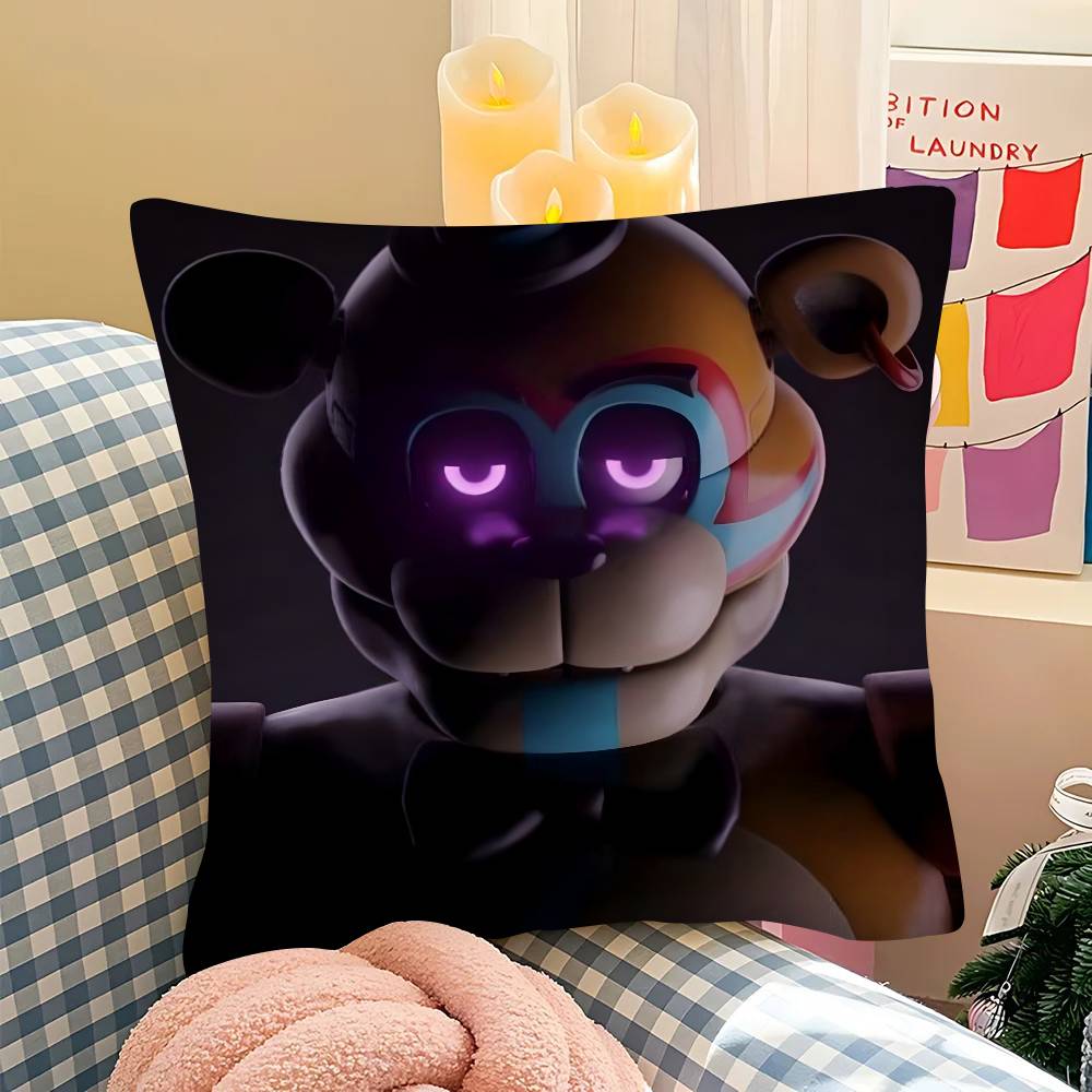 1Pc E-Fnaf Five-Nights-At-F-Freddys Pillow Case Fashion Square Pillowcase Bedroom Sofa Room Ins Decoration Leisure