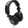 TASCAM TH-02 Sealed Stereo Monitor Headphones Black Foldable Youtube Music Production Live Streaming DTM