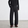 Men's Black Trousers Men's Straight Casual Suit Pants New Autumn and Winter Old Money Pants Drape Wide-leg Pants