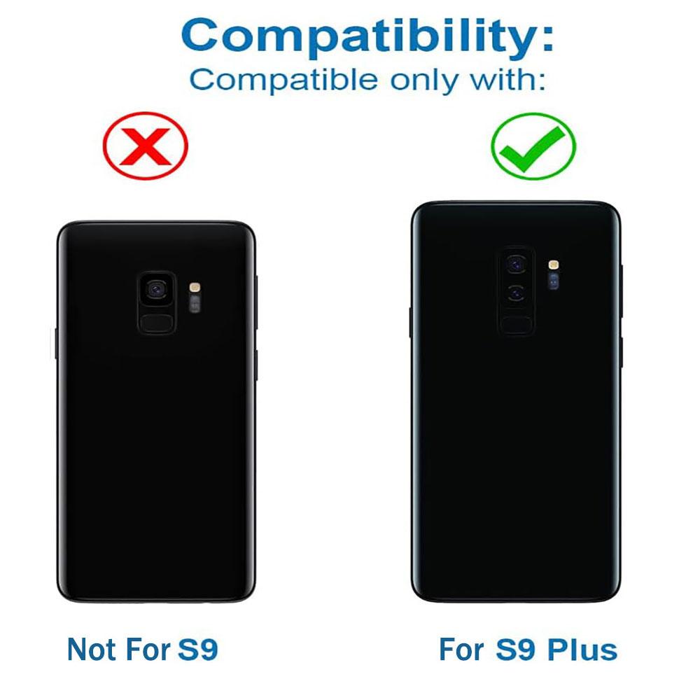 Back Cover Glass Replacement Housing Door +Frame Lens For Samsung Galaxy S9 Plus