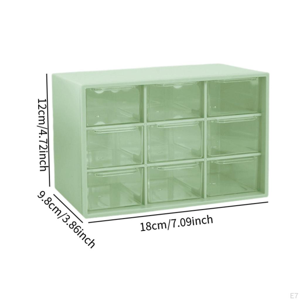 Mini Drawer Organizer for Desk Beads Craft Drawers Desktop Storage