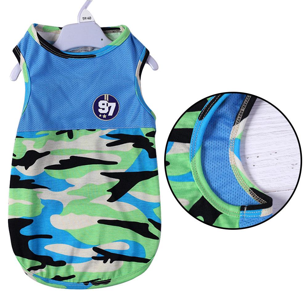 Dog Clothing Summer Vest Pet Teddy Small Dog Golden Retriever Big Dog T Shirt