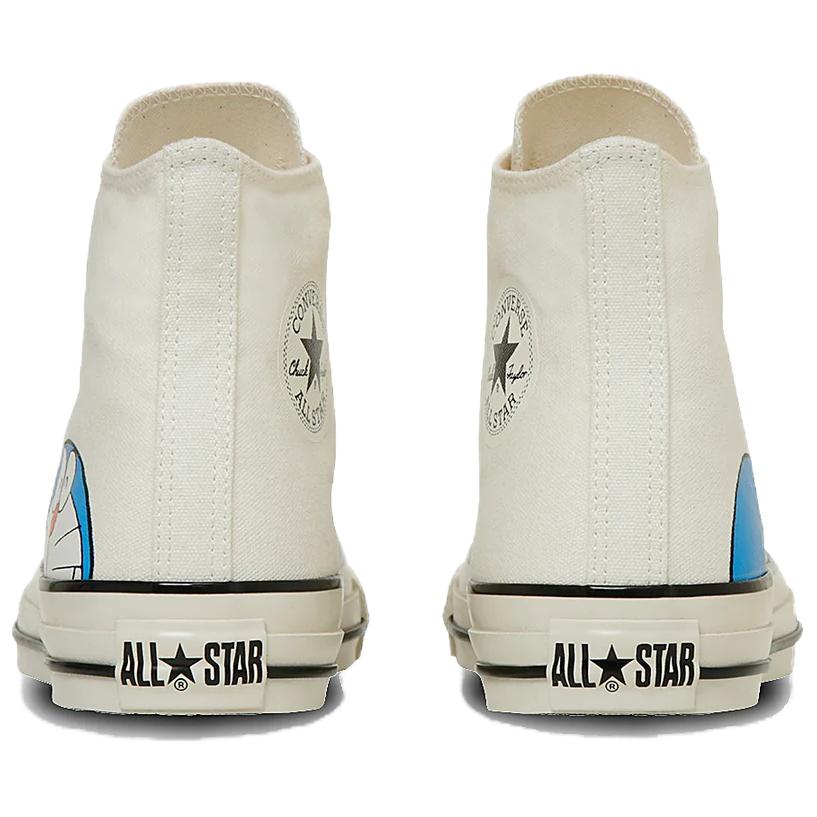 Doraemon X Converse Chuck Taylor All Star Aged FP High 55th Anniversary Pack - Off White Unisex Sneakers Cream 31315001