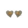Vivienne WeStwood SS25 Women S Diamante Heart earringS 62010041 P286