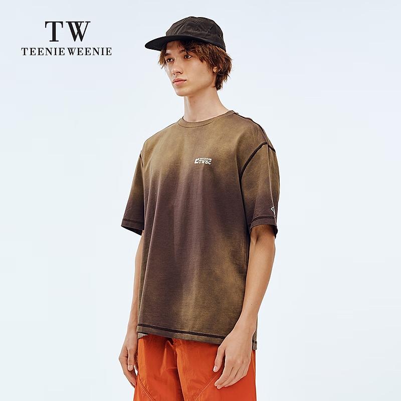 Teenie Weenie Bear Men s Ombre Short Sleeve T-Shirt L