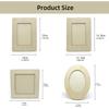 10Pcs Craft Ready Unfinished Wood Photo Frame Picture Frame for Display