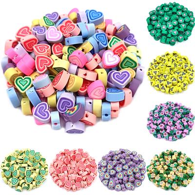 Forniture per Feste in Casa Creazione di Gioielli All'Ingrosso Fai da Te Per Perline Sciolte Fiore Elefante Cuore Collana Bracciale Ciondolo 20 Pezzi Argilla Morbida
