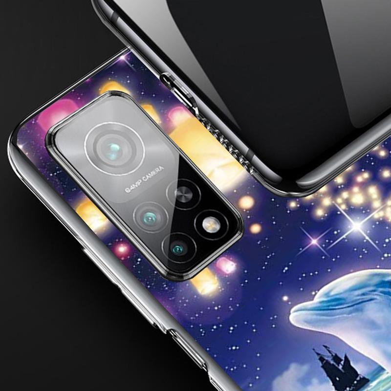 Ocean Animal Cute Dolphin Cover Phone Case For Xiaomi Redmi Note 15 14 13 12 11 10 Pro Plus 14S 12S 11S 11T 11E 10S Soft Fundas
