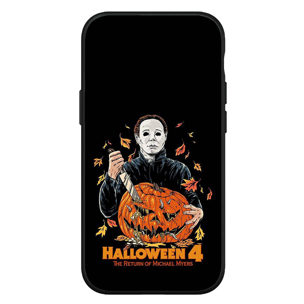 for iPhone 16 15 Xiaomi Redmi Note 14 13 12 11 Pro Max X 8 16e Samsung Galaxy S25 S24 S23 Moto OPPO Huawei Halloween Curse Of Michael Myers Phone Case
