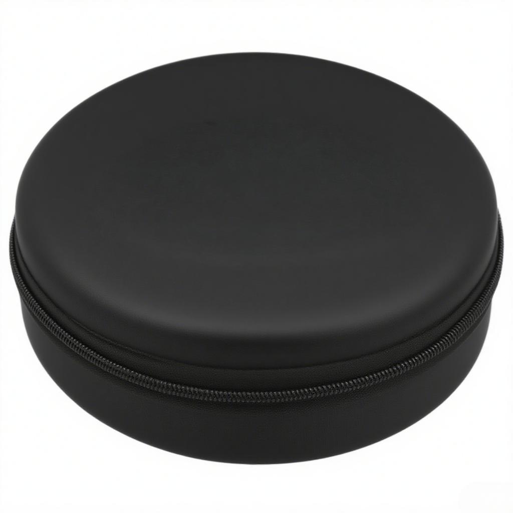 Protective Headphones Storage Box Carrying Hard Case Anti-Shock EVA Headphone Travel Carrying Bag with Portable Hook for Earphone Headset
