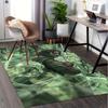 Lord of the Rings Polyester Office Carpet Chair Mats, Home Decor Dormitory Floor Protector with Anti-Skid Backing, Large Area Coverage,Chris