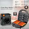 850W Elektryczny Opiekacz do Hot Dogów Chrupiący Kukurydziany Hotdog Maszyna do Kiełbasek Urządzenia Kuchenne Patelnia Śniadaniowa Grill do Pieczenia