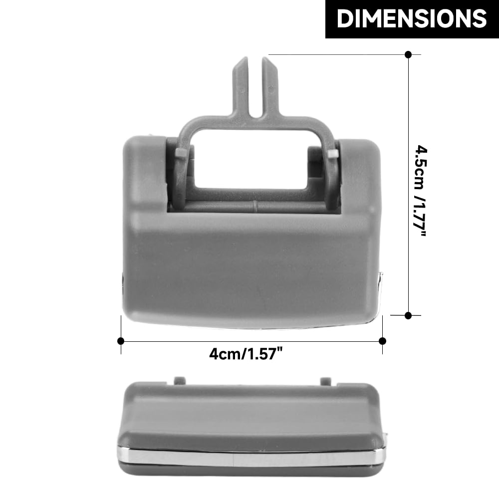 Front Row A/C Air Vent Outlet Tab Clip for Mercedes Benz GL350 GL450 GL500 GL550 ML450 2007-2011 for Mercedes Benz ML320 ML350 ML400 ML500 ML550