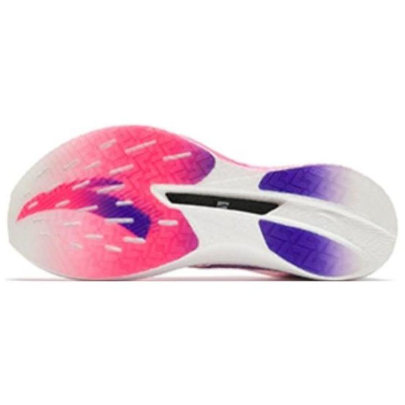 Anta C202 5 GT Cushioned Slip Resistant Abrasion Resistant Low Top Marathon Running Shoes Women's White Red Purple Sneakers 122355560-1