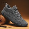 GIOIO Men's Outdoor Sports Hiking Shoes Four Season New Anti Slip Comfort Work Shoes Fashion Youth Casual Trendy Shoes Male's