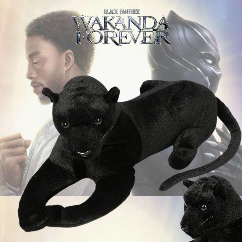High Quality Black Panther 2 Plush Toy – Super Soft Stuffed Animal Dolls Xmas Birthday Gifts