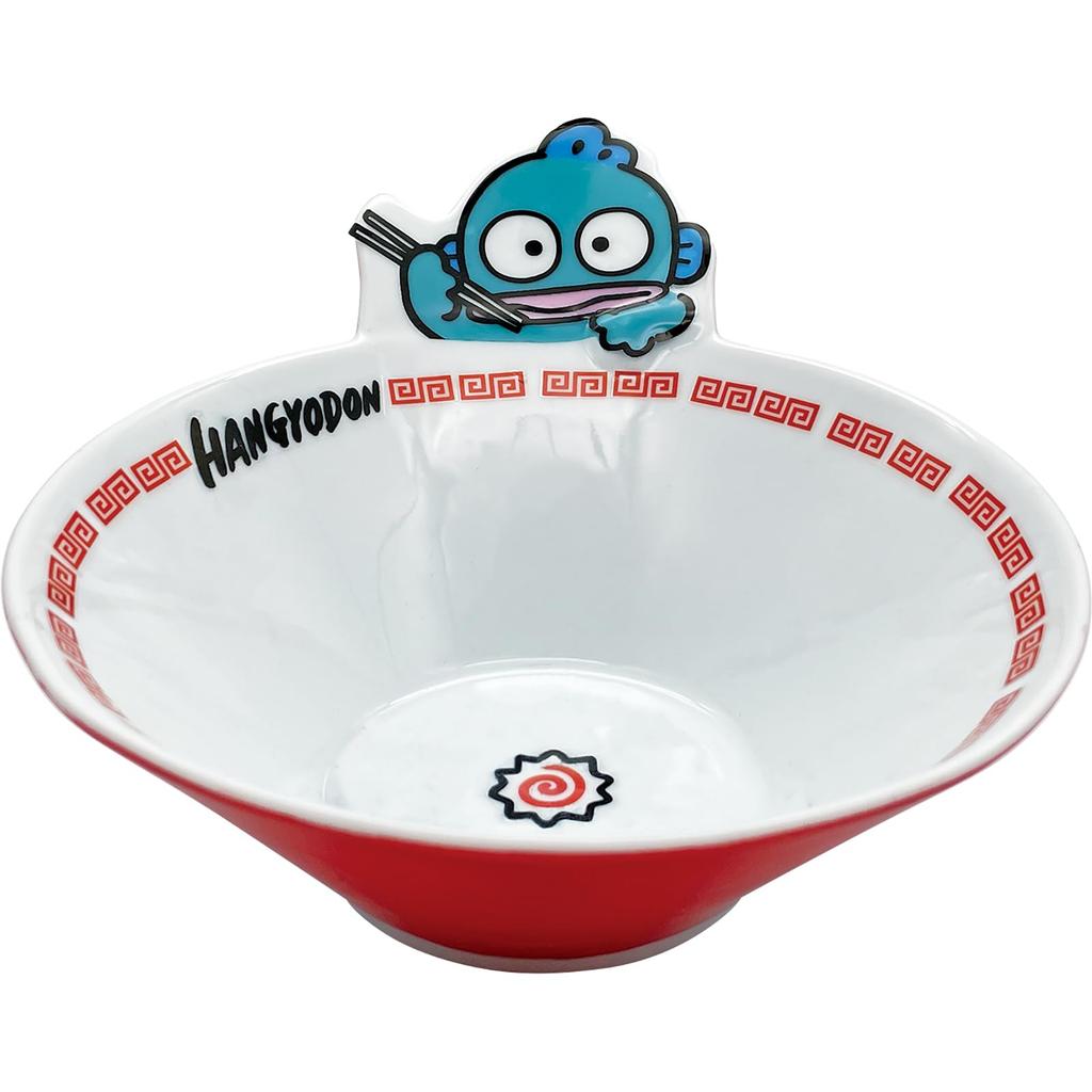 Sanrio Ramen Ramen Diameter 13 X 11 Miscellaneous Hangyodon Birthday SAN4655 "Hangyodon" Bowl, Bowl, Bowl, Approx. Cm, Tableware, Goods, Goods, Gift,