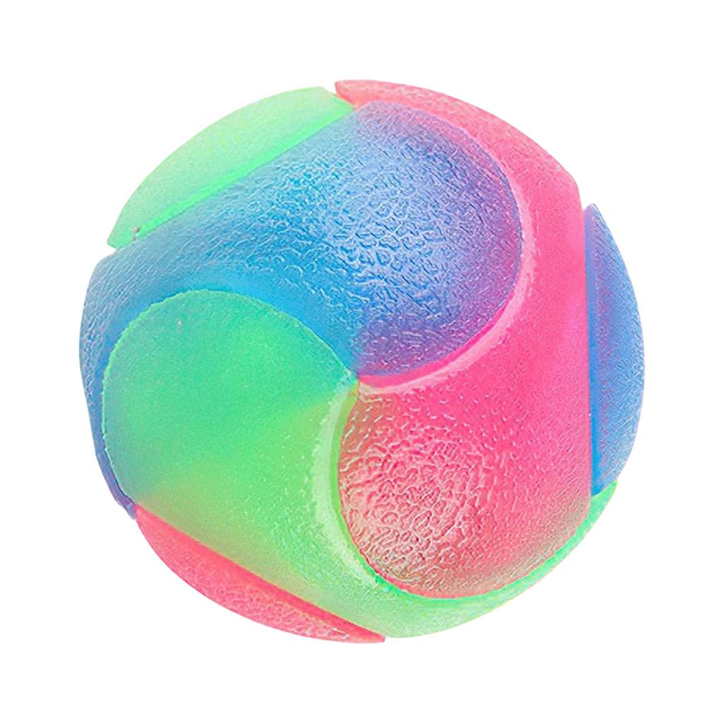 LED Flashing Light Bouncing Ball For Dog Cats Promotes Exercise And Stress Reduce for Pet Indoor Outdoor Entertainment