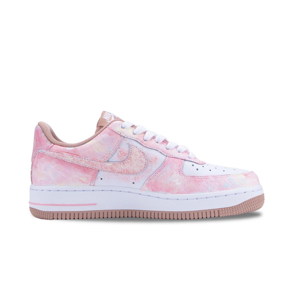 Nike Air Force 1 Seeking The Fragrance Trail Slip Resistant Abrasion Resistant Low top Skateboard Shoes Women's IB6543-100(Team836-)