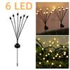 10 LED Solar Firefly Light Garden Waterproof Swaying Lamp Outdoor Landscape Lawn Patio Decor Christmas