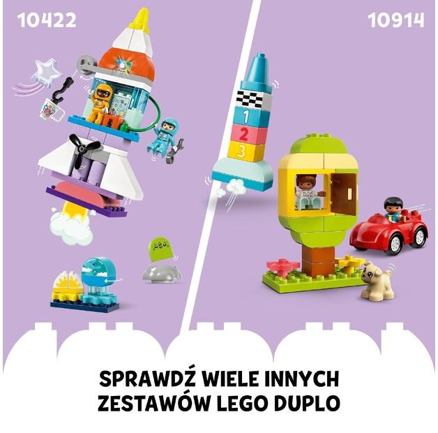 LEGO DUPLO Stadt 10422 Weltraum-Shuttle-Abenteuer 3-in-1