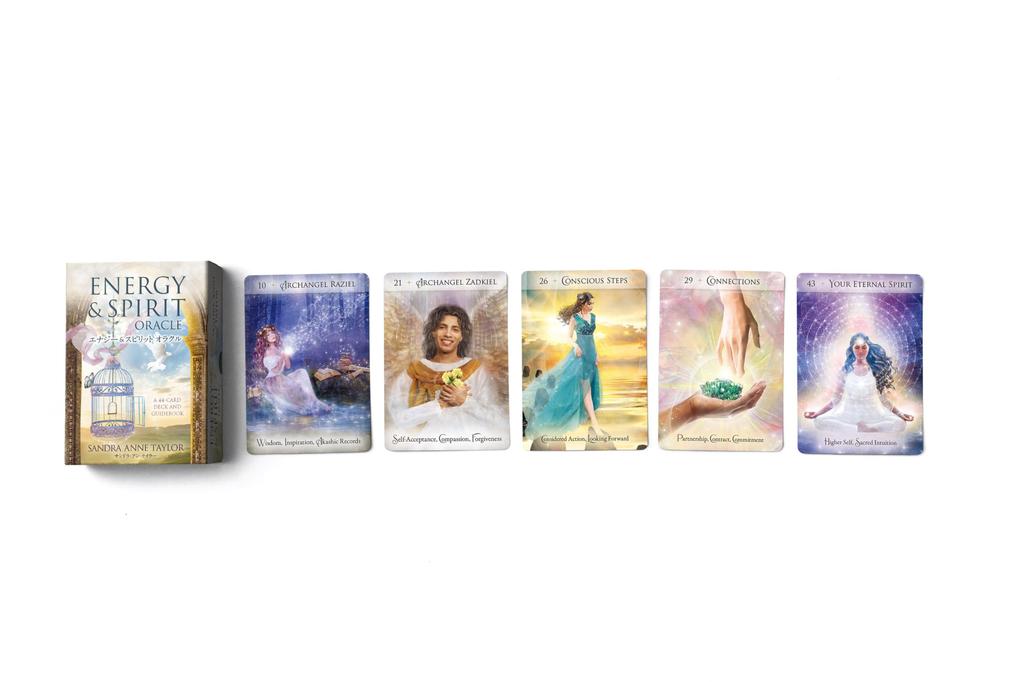 Energy & Spirit Oracle Cards with Instructions (Japanese) - Fortune Telling, Energy, Affirmations (Oracle Card Series)