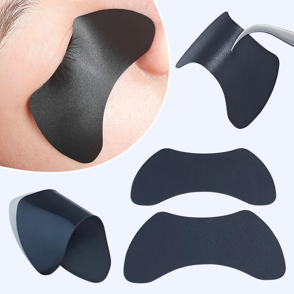 Reusable 1Pcs Eye Pads Silicone Stripe Lash Lift Shield Eyelash Extension Super Sticky Under Eye Gel Patch Beauty Tool