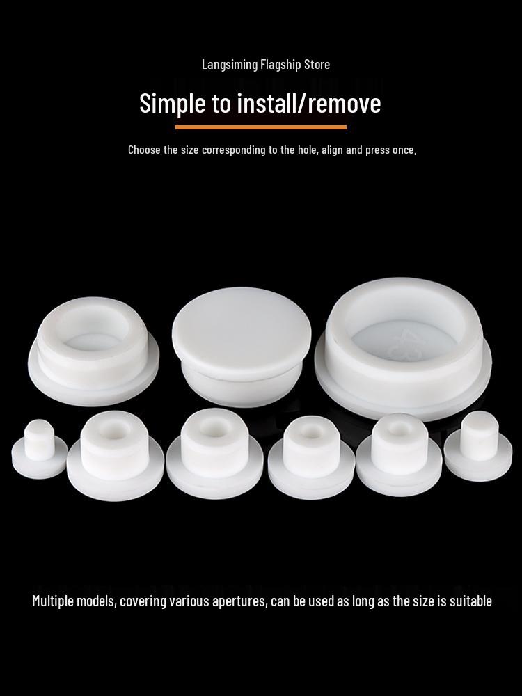Silicone T-Shaped Sink & Bathtub Hole Plug for Overflow Prevention.