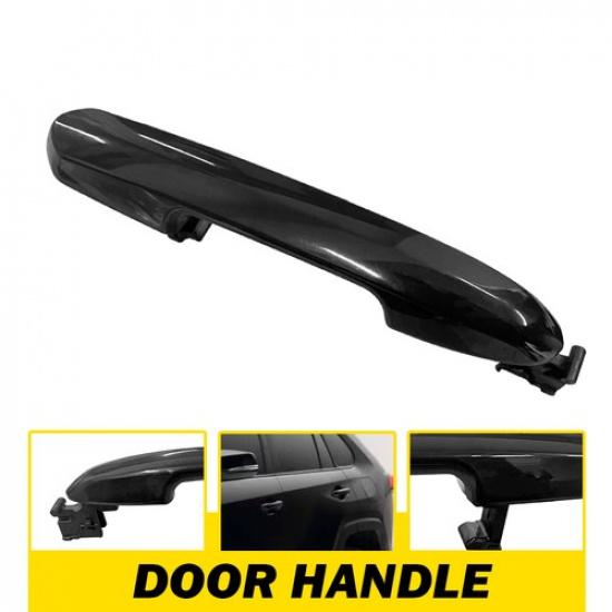 Rear Driver Passenger Textured Exterior Door Handle for Toyota Rav4 2017- EV